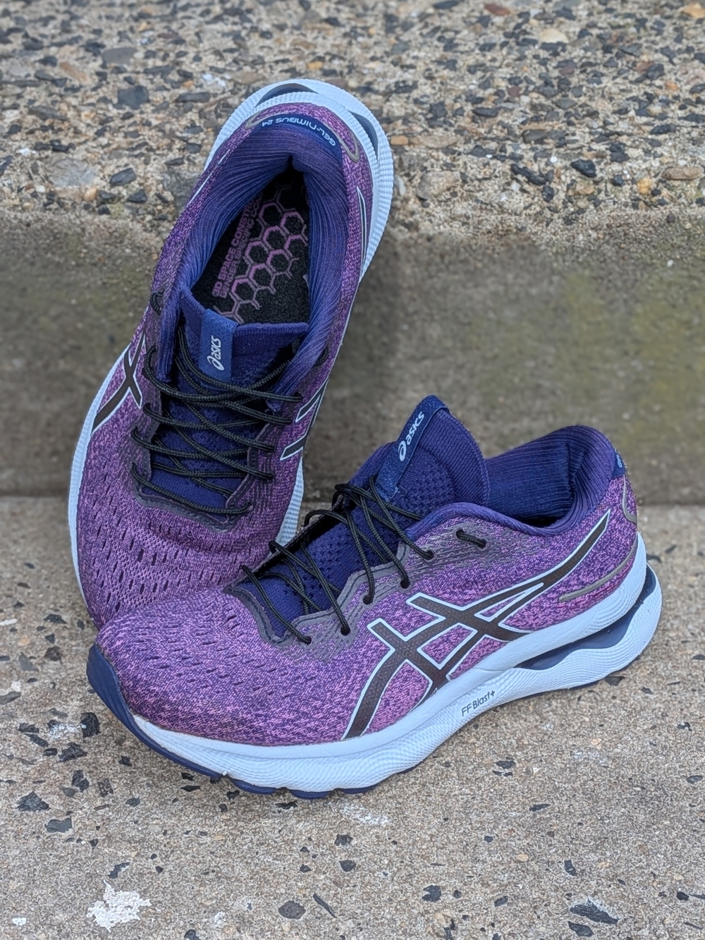 🔥ASICS Women's Purple Running Shoes Size 6.5🔥